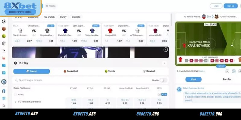 Hướng dẫn cách đặt cược trên 8XBET chi tiết